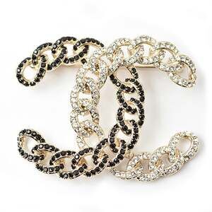Chanel Cc Logo Brooch Metal #207288C14B